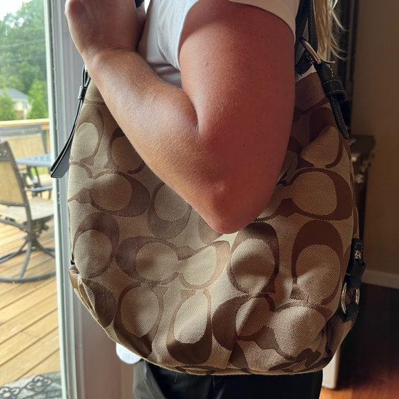 Coach brown shoulder bag - Picture 4 of 4
